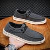 Zapatos de Tela Old Beijing para Hombre Transpirables Slip-On Exportación Zapatos de Hombre 2023 Primavera y Verano Nuevos Zapatos Casuales de Lona Retro