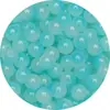 Cuentas Redondas de Gelatina Doble Color Cuentas de Arroz de Vidrio Cuentas Sueltas Cuentas para Hilo de Mano Pulsera Hecha a Mano DIY Cadena de Teléfono Móvil Accesorios Material