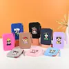 Porta-moedas de Silicone Transfronteiriço Portátil de Mão com Zíper Bolsa de Armazenamento Grande Capacidade Impermeável Armazenamento Desenho Animado Bolsa para Celular Personalização