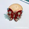 Patch de Tecido de Borboleta Dupla Camada Fashion, Luxo Leve, Brilhante, Acessório de Alta Qualidade, Presilha de Cabelo, Acessório de Cabeça, Acessório de Roupa, Borboleta