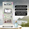 Máquina expendedora vertical comercial de fragancias autoservicio, Dispositivo rociador de muestras de perfume con pantalla táctil, Dedicado para Tienda, Club y Áreas Públicas