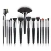 Set de Maquillaje para Principiantes Set de Brochas Polvo Suelto Brocha para Polvo Suave Rubor para Estudiantes Sombra de Ojos Portátil Set Completo Pelo Suave Asequible