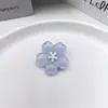 Horquilla de Flor Dulce Clip BB Estilo Occidental Infantil Tocado Lindo Flor de Cerezo Niña Pequeña Accesorios para el Cabello Flequillo Mechones Laterales Clip