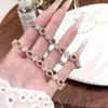 Pulsera de Dopamina con un Toque de Lujo Ligero y Alta Gama, Estilo Ins Europeo y Americano, Joyería Exquisita de Alta Gama, Pulsera de Piedras Preciosas de Colores para Comercio Exterior