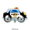 Globos de Papel de Aluminio para Vehículos Nuevos para Coches de Policía, Camiones de Bomberos y Otras Herramientas de Transporte Decoración de Fiesta Globos Inflables de Papel de Aluminio