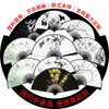 Soporta Logo Personalizado, Abanico Plegable Estilo Tradicional, Abanico Plegable Bambú Orquídea Panda, Artículo Popular para Tiendas de Hanfu y Atracciones Turísticas