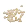 8-50mm Hemisfério Semicircular Contas de Madeira Meio Lado Bolas de Madeira Materiais Auxiliares DIY Madeira de Lótus Hemisfério de Madeira Contas de Madeira