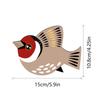 Pájaro Volador Transfronterizo Colgante de Pared Pegatinas de Pared Decoración de Pared de Fondo para Sala de Estar Dormitorio Artesanías de Madera Tablero de Madera de 10 mm de Espesor