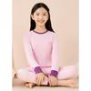 Conjunto de Roupa Térmica de Algodão Infantil para Outono para Meninos e Meninas, Camada Base de Algodão Juvenil, Pijama para Crianças Pequenas