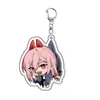 Colgante de Llavero Acrílico con Chainsaw Man y Pochita, Merchandising de Anime, Dropshipping Transfronterizo