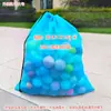 Bolsa de Almacenamiento para Juguetes de Niños Bolsa para Guardar Bloques de Baño Tarjetas Bolsa de Dios Cierre de Cordón Pelotas Oceánicas Bolsa de Malla Grande Bolsa de Playa