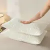 Funda de almohada impermeable acolchada nueva para primavera/verano 2026, funda individual - Flor de algodón/Trébol de la suerte