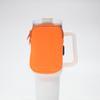 Tapa para Vaso de Hielo de 40 oz Color Material de Buceo Ventosa para Coche Cubierta Protectora Asa Bolsa de Almacenamiento para Tapa de Vaso de Hielo