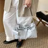 2026 Nueva Bolsa de Nube Estilo Coreano para Mujer, Bolso de Hombro Cruzado Plegado de Cuero Suave, Bolso de Viaje, Bolso Cubo de Moda de Nicho