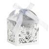Nueva caja de dulces de amor hueco de espejo transfronterizo, caja de dulces colorida, cartón para fiesta de boda, feriado, en stock