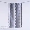 Toalha de coral fleece com padrão de ondas para uso doméstico, espessa, absorvente, macia, não solta fiapos, toalha de rosto, toalha de banho para adulto, toalha de banho grande