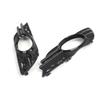 Adecuado para Mercedes-Benz Clase E W211 07-09 marco de faro antiniebla tira de adorno inferior del parachoques delantero rejilla de red inferior tira brillante accesorios