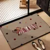 Tapete de chão de banheiro, tapete de entrada, tapete antiderrapante para banheiro estilo japonês, tapete absorvente para pés, tapete de terra de diatomáceas, tapete de vaso sanitário