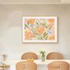 Pintura Decorativa Estilo Ins Personalizada por el Fabricante para Entrada de Troncos, Marco de Fotos para Colgar en la Pared, Lujo Accesible Moderno de Alta Gama