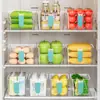 Caja de Almacenamiento para Refrigerador Cajón de Cocina Caja de Almacenamiento de Alimentos Caja Organizadora de Almacenamiento para Congelar Frutas y Verduras de Grado Alimenticio