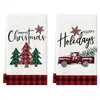Paños de limpieza creativos temáticos de Navidad para Amazon transfronterizo, paños para el hogar, la cocina y la mesa de comedor, paños de cocina y toallas decorativas de Navidad
