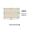 Toldo de Camping al Aire Libre Algodón Retro Protector Solar Impermeable Mariposa Lujo Ligero Cuadrado Protector Solar Toldo de Tienda de Camping