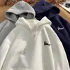 Sudadera con Capucha Estilo Nuevo 2026 para Hombre, Estilo High Street Americano Primavera y Otoño, Corte Holgado, Chaqueta de Otoño Tallas Grandes, Ropa de Marca de Moda Estilo Hong Kong