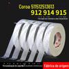 Fita adesiva dupla face Crown 511/512, resistente a altas temperaturas, fácil de rasgar, fita de papel, filme, placa de identificação, fita fixa