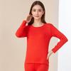 Outono e Inverno Novos Íntimos Térmicos de Veludo Alemão Feminino, Sem Costura, Conjunto Leve e Sem Costura, Ajuste Slim, Pode Ser Usado por Fora, Toque Aveludado, Confortável