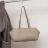 Bolso de piel de vaca de capa superior, bolso de mano coreano de nicho de cuero genuino, bolso de hombro de gran capacidad para el trabajo con un toque de alta gama para mujer