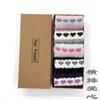 Calcetines de lana en caja calcetines cálidos de invierno para mujer engrosados de media pantorrilla calcetines en caja de regalo calcetines de lana para hombre en caja