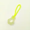 Puxador de zíper luminoso, brilhante e duradouro, puxador de zíper autoiluminante, puxador de mochila, acessório para atividades ao ar livre, cordão de puxar tático