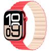Adecuado para Correa de Apple Watch Correa de Silicona Magnética sin Hebilla Correa Apple Iwatch11/Se/Ultra2