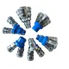 Pistola de Aire Pequeña Neumática Conector Rápido Tipo C Conector Redondo Bidireccional Smv Conector Redondo de Tres Vías Bidireccional de Tres Vías Conector Macho-Hembra para Compresor de Aire