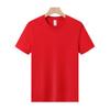 Camisetas Promocionais de Algodão Puro de Manga Curta, Camisetas Esportivas de Meia Manga com Gola Redonda, Caimento Solto, Feitas Sob Medida, com Impressão de Logo, Camisetas Culturais Feitas Sob Medida