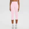 Leggings de Yoga Cepillados de Cintura Alta Pantalones de Pierna Ancha de Siete Puntos Chal Moldeador de Cuerpo Camisola Sujetador Conjunto de Cuatro Piezas
