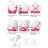 Tirante de sujetador de libélula ajustable invisible abertura frontal hebilla antideslizante correa de hebilla de hombro antideslizante accesorios