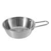 Cuenco de vino de arroz de acero inoxidable 304 con asa, cuenco para vino caliente y frío, cuenco dorado para aperitivos estilo coreano, cuenco para kimchi, cuenco con sabor a restaurante.