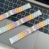 Banda de Reloj Arcoíris de Resina de Color Caramelo para PC Acrílico Adecuada para Apple Watch 11ª Generación 10/987 Apple