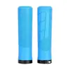 Manoplas de Borracha para Guidão de Bicicleta Extremidades de Guidão para Mountain Bike Manoplas Antiderrapantes com Trava Acessórios de Ciclismo