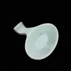 Conjunto Exquisito de Tigela e Prato de Celadon com Esmalte Submerso de Jingdezhen para Uso Doméstico, Louça de Argila Kaolin de Luxo Leve, Estilo de Luxo Leve para Casa Nova