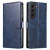 Adequado para Capa de Couro para Celular Samsung S25Plus, Capa para Celular S24 Fe, Capa Protetora Magnética Flip S26 Ultra