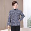 Roupas de Inverno Novas da Mamãe, Jaqueta Pequena Acolchoada de Algodão, Jaqueta Feminina Quente de Veludo Camelo Acolchoada de Algodão, Jaqueta Acolchoada de Algodão Justa para Proteger a Cintura para Pessoas de Meia-Idade e Idosas para Uso Interno e Externo
