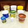 Cubo de Plástico Blanco PP Cubo para Pintura Boca Ancha 5 Litros Cubo de Plástico para Tinta Pegamento Pintura Cubo Químico Cubo Redondo para Látex