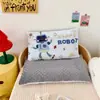 Comercio Exterior Nuevo Tarjeta Infantil Amor Dibujos Animados Tamaño Grande Estilo Pintura al Óleo Terciopelo Tibio de Leche Frijol Almohada Transfronteriza Desmontable Almohada Calmante