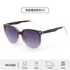 Gafas de Sol Estilo Nuevo para Hombre, Marco Grande Retro de Moda, Gafas de Sol Polarizadas que Adelgazan el Rostro, Montura de Plástico a la Moda para Mujer, Venta al por Mayor de Fábrica