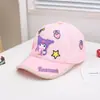 Nuevo Sombrero de Sol para Bebé Kuromi Gorra de Béisbol Completamente Bordada Primavera y Verano 2025 Gorro de Malla Kuromi Princess Venta al por Mayor Transfronterizo