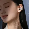 Série Fogos de Artifício Brilhantes Fones de Ouvido Bluetooth Sem Fio Borboleta Fogos de Artifício Argola de Orelha Fivela de Diamante Removível Joia Decorativa da Moda para Mulheres
