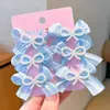 Pasador de Pelo de Perla con Lazo para Niñas Nuevo Pasador para Cola de Caballo Lateral Flequillo Pinza Lateral Súper Hada Mariposa