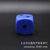 Dados cognitivos de Iluminación de 4 cm, puntos de esponja PU, dados para estudiantes, accesorios, juguetes para juegos infantiles, tamiz de balas blandas